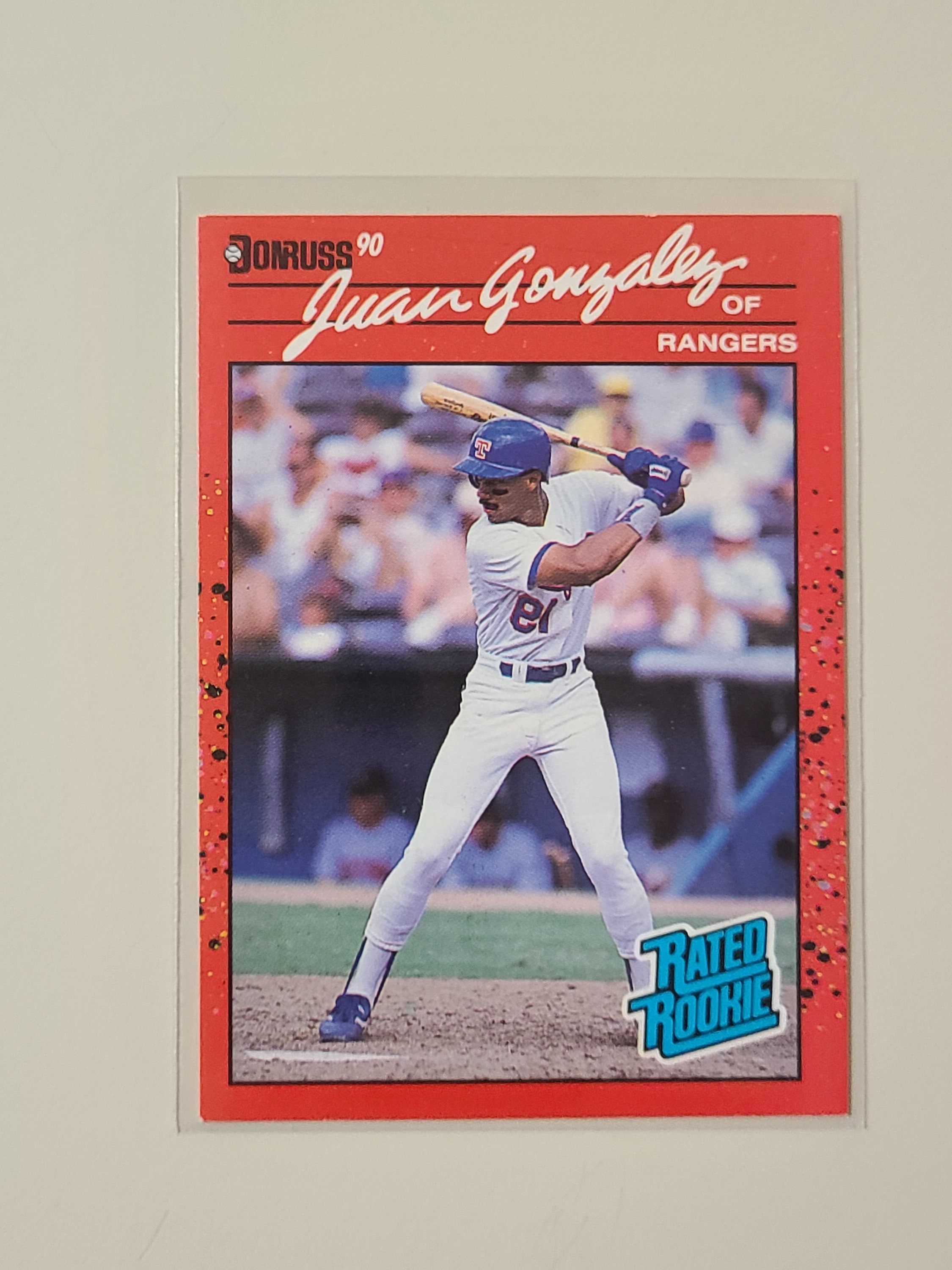 Pick a Juan Gonzalez RC Rookie Baseball Card 1990 Donruss - Etsy Finland