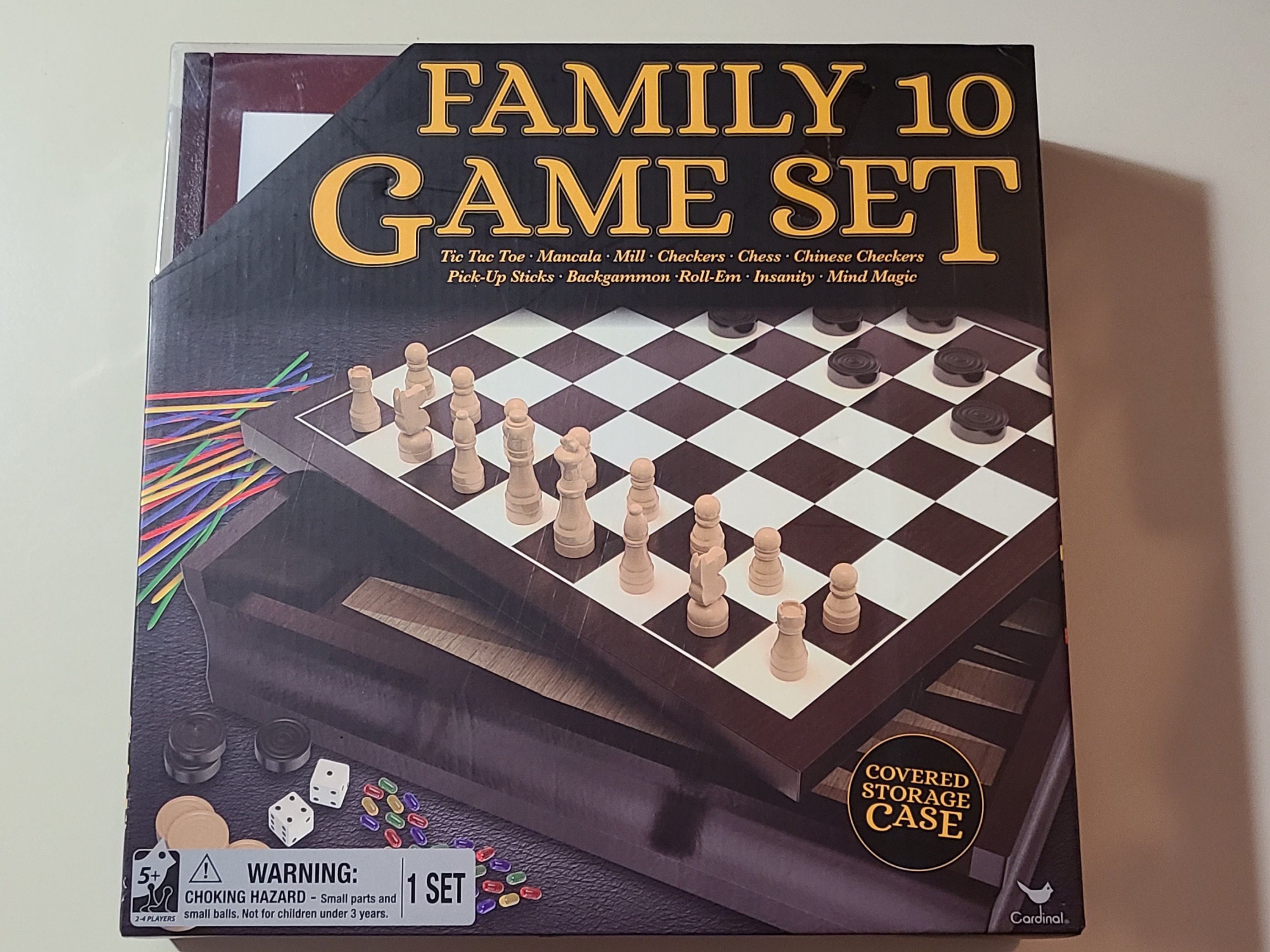  Less Chess- A New Take on Chess from Spin Master Games 2-Player  Adult Board Game with Chess Pieces Chess Set, for Adults and Kids Ages 8  and up : Toys 