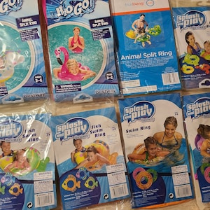 Inflatable Split Ring Swim Ring Floats Brand New Sealed for ages 3-6 years