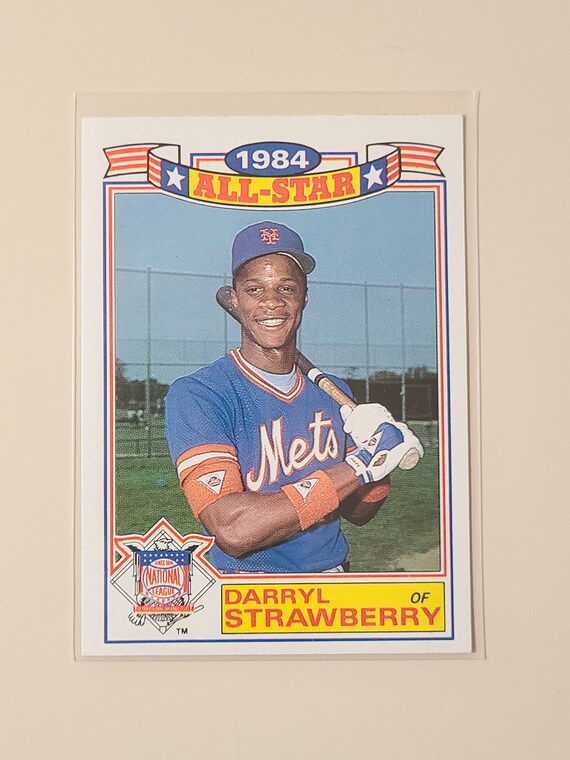 1985 Topps 1984 All Star Darryl Strawberry Baseball Card - Etsy Singapore