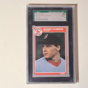 1985 Topps #181 Roger CLEMENS Graded CCSI 7.5 ROOKIE