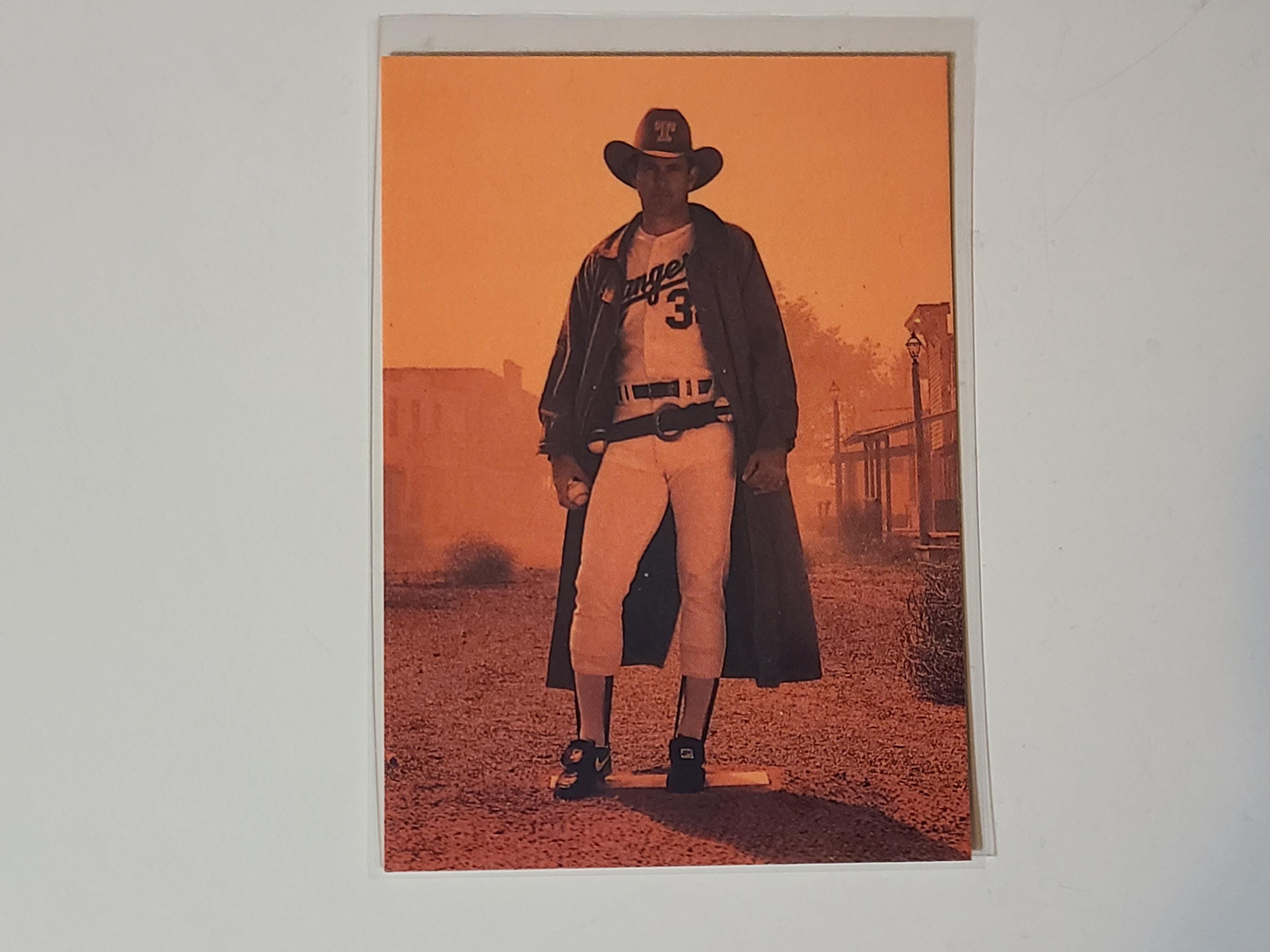 Nolan Ryan Texas Rangers Orange Western (broder/promo Card