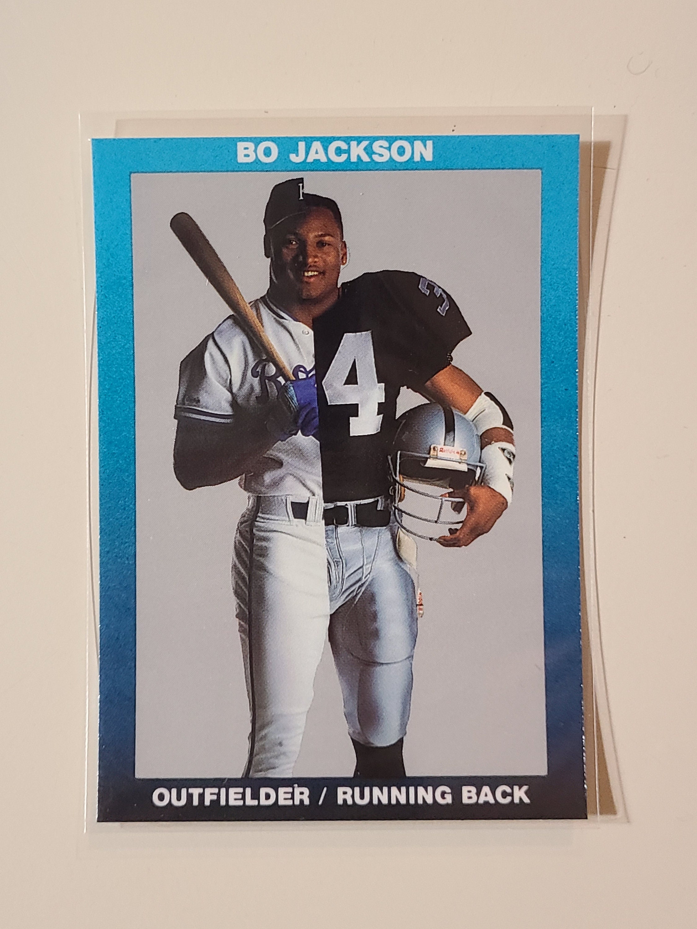 Broder/promo Card Bo Jackson Royals/raiders Football/baseball -  India
