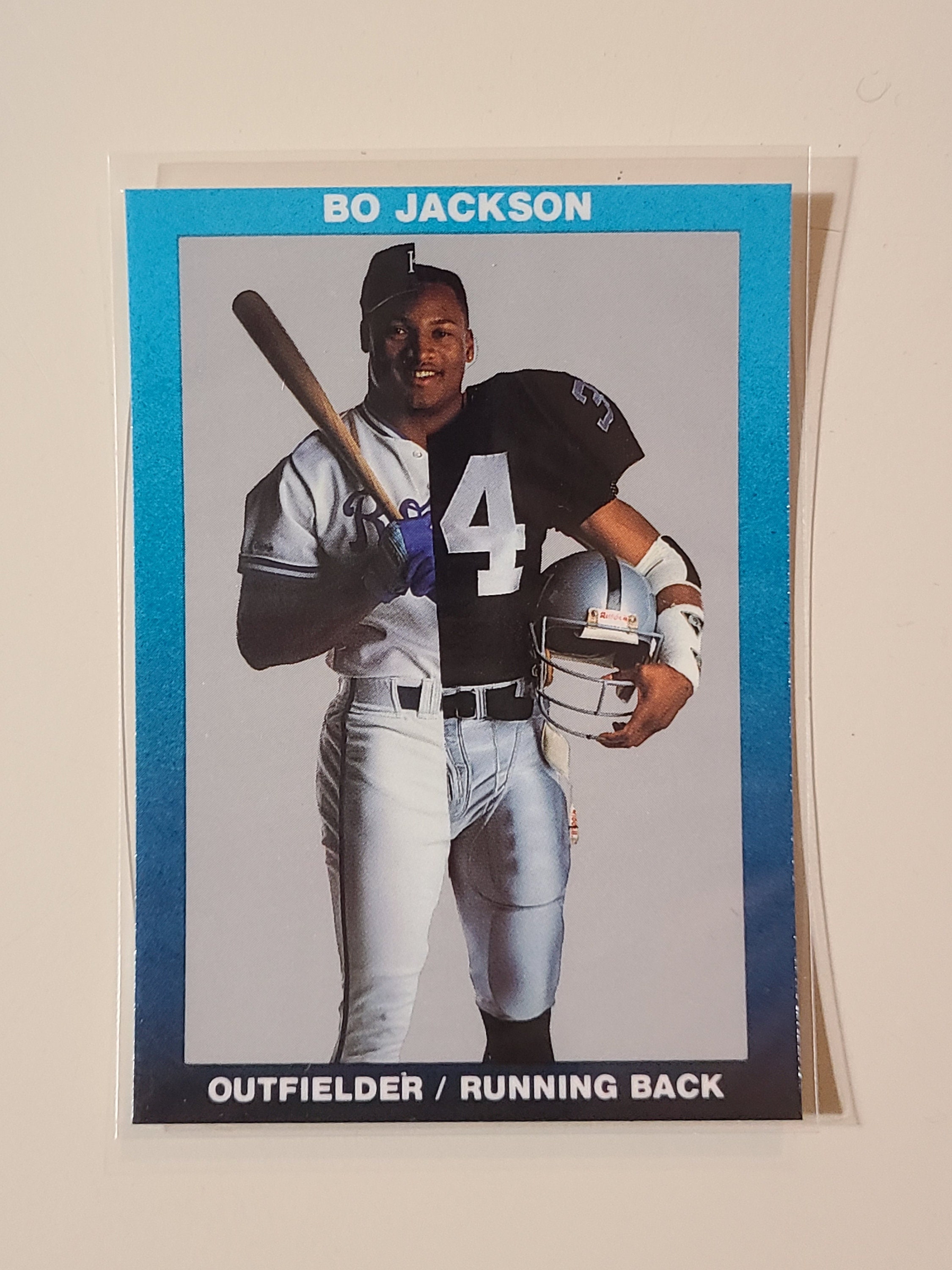 bo jackson football card