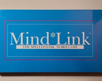Mind Link Spellepathic Word Game 1989, Brand New and Sealed