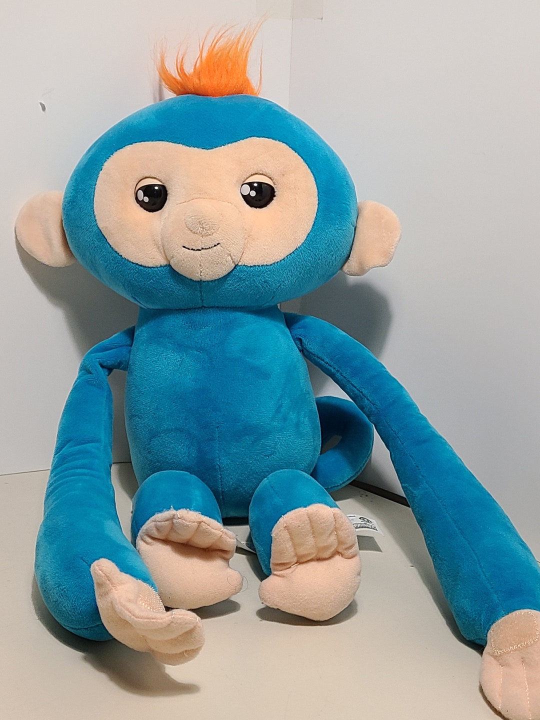 12 Inch Plush Fingerlings Blue Monkey Doll Made by Wow Wee Etsy