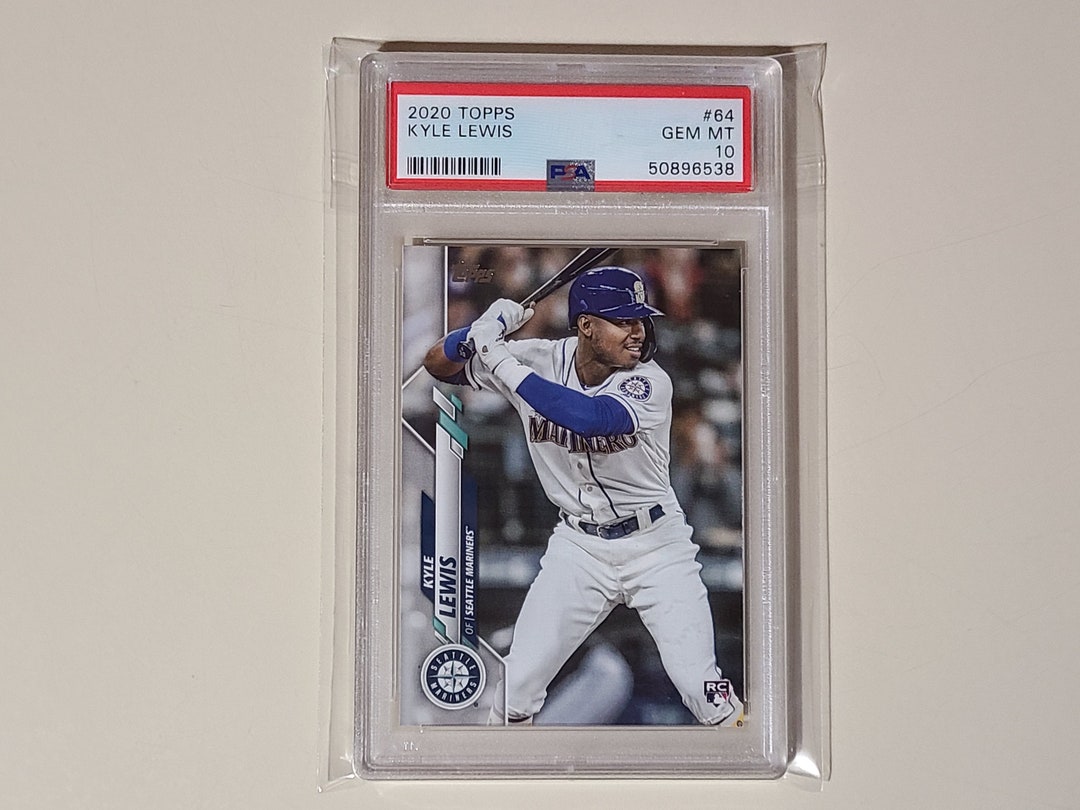 2020 Bowman Chrome ⚾ Kyle Lewis RC (on card) 🔥Autograph