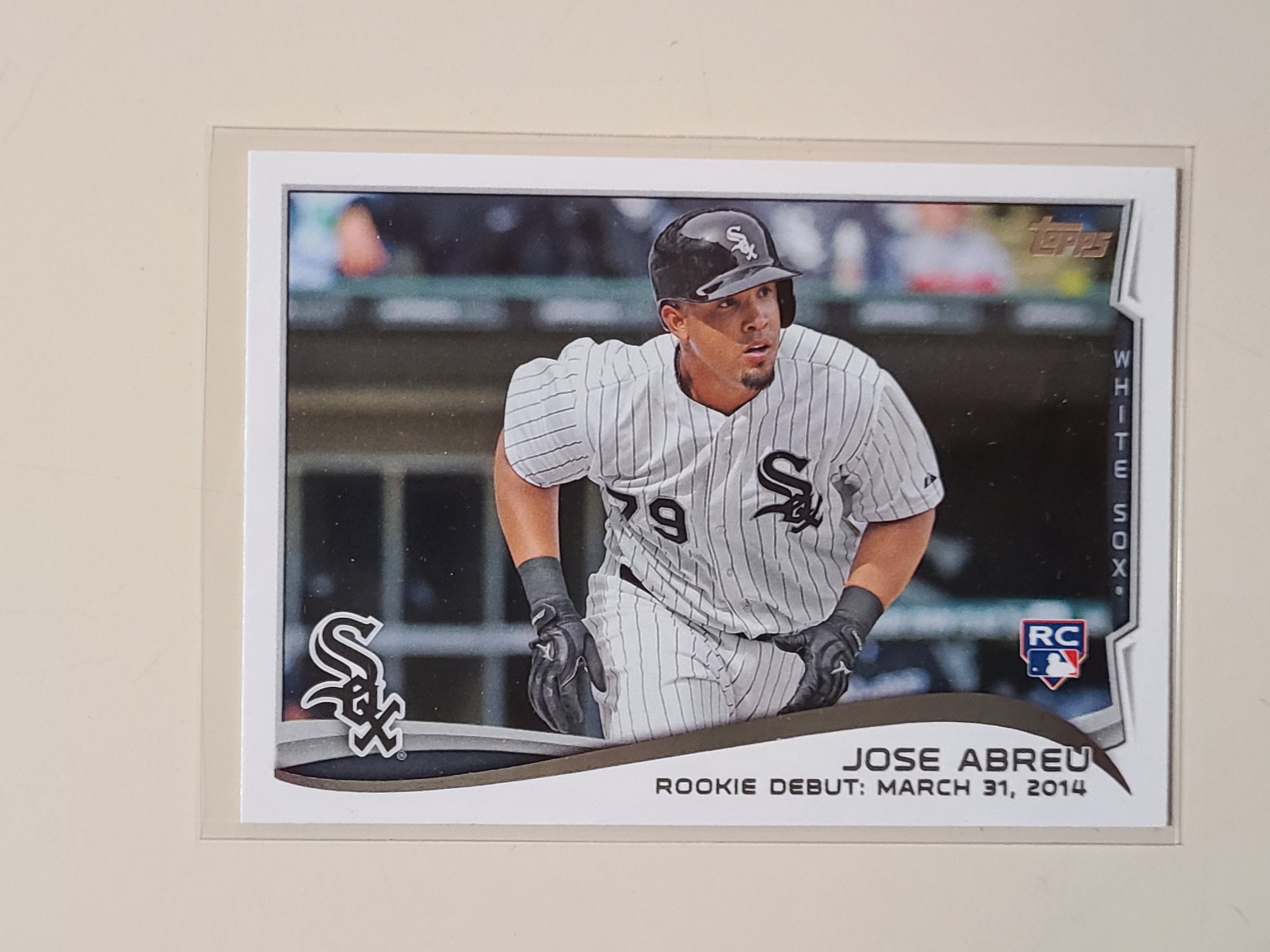 2014 Topps Update Debut Jose Abreu RC Rookie Baseball Card 