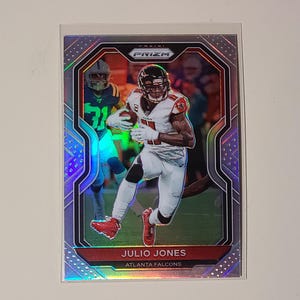 Julio Jones 2020 Panini Prizm Silver Prizm Football Card