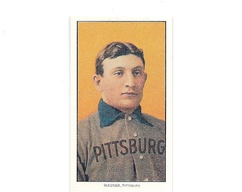 1909 T-206 Honus Wagner (1995 Reprint) Piedmont back Tobacco Baseball Card