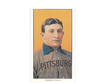 1909 HONUS Wagner T206 Sweet Corporal Top Loader Baseball Card Vintage Aged  REPRINT REPRO 