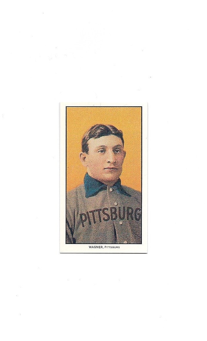 1909 T-206 Honus Wagner (1995 Reprint) Piedmont Back Tobacco Baseball Card 