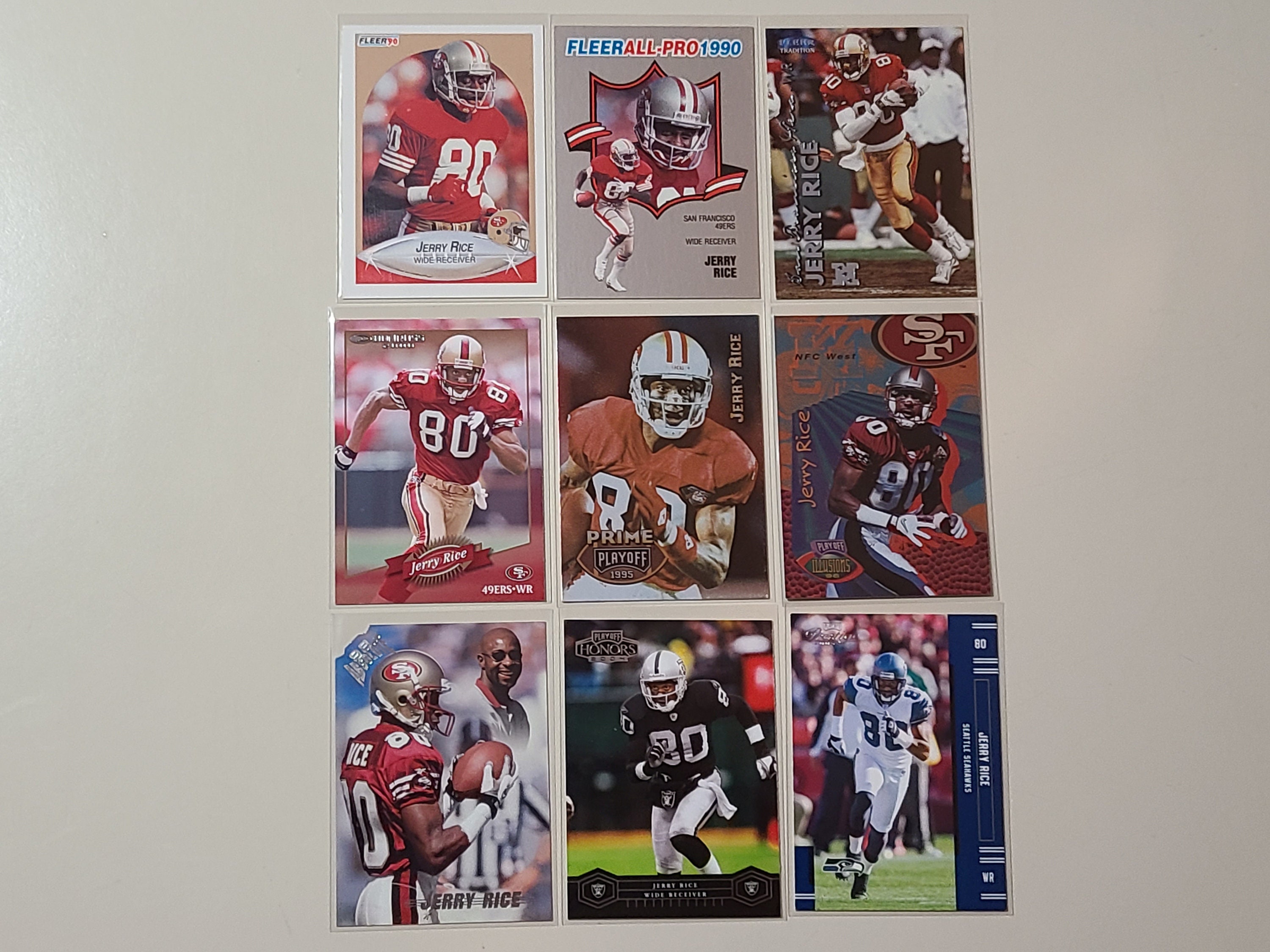 Jerry Rice Cards - Etsy