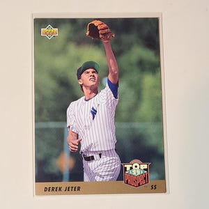 1993 Upper Deck Derek Jeter RC Rookie Baseball Card