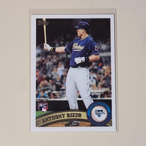Anthony Rizzo 2011 Topps Update RC Rookie Baseball Card