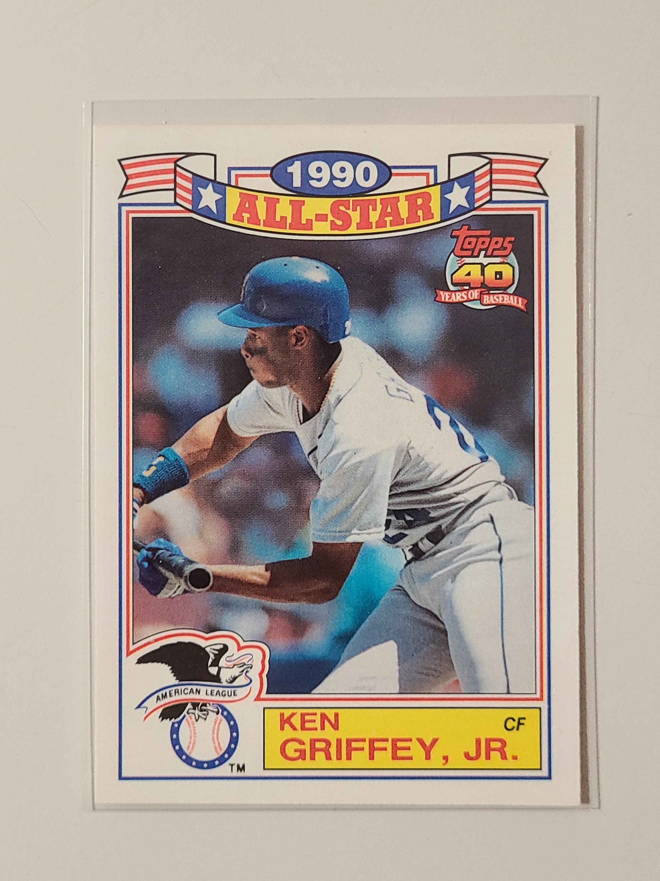 1991 Topps 1990 All Star Ken Griffey Jr. Baseball Card - Etsy Singapore