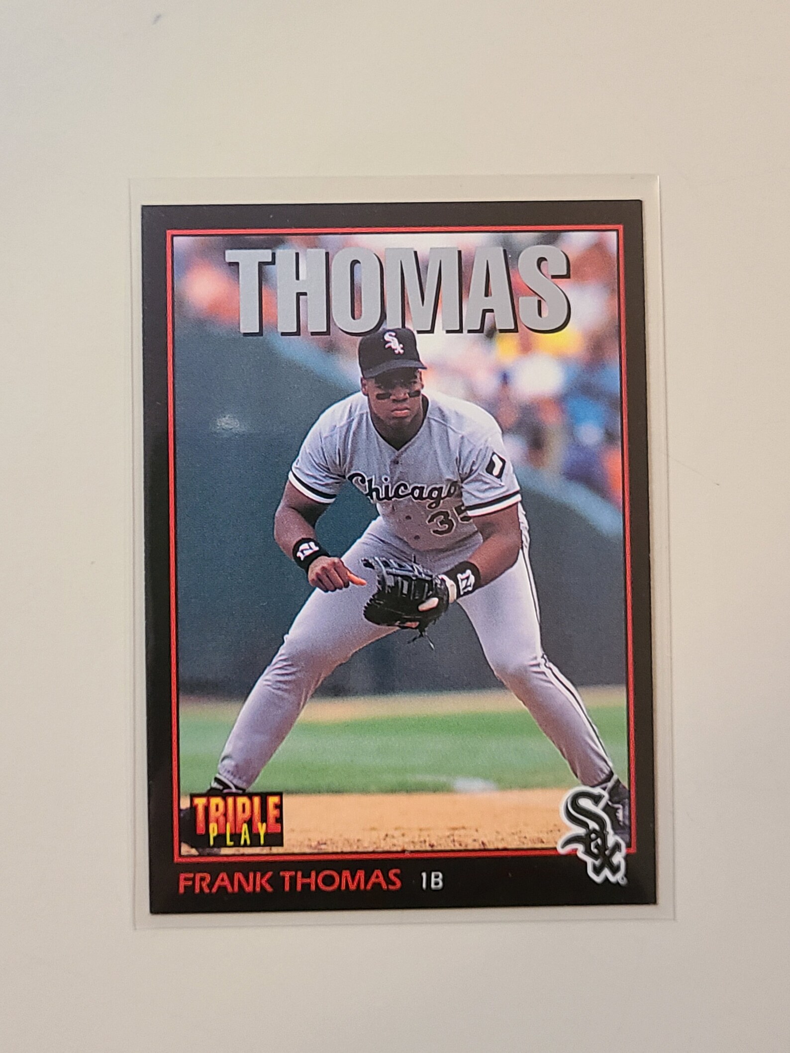 Pick a Frank Thomas Baseball Card Donruss Triple Play Score - Etsy