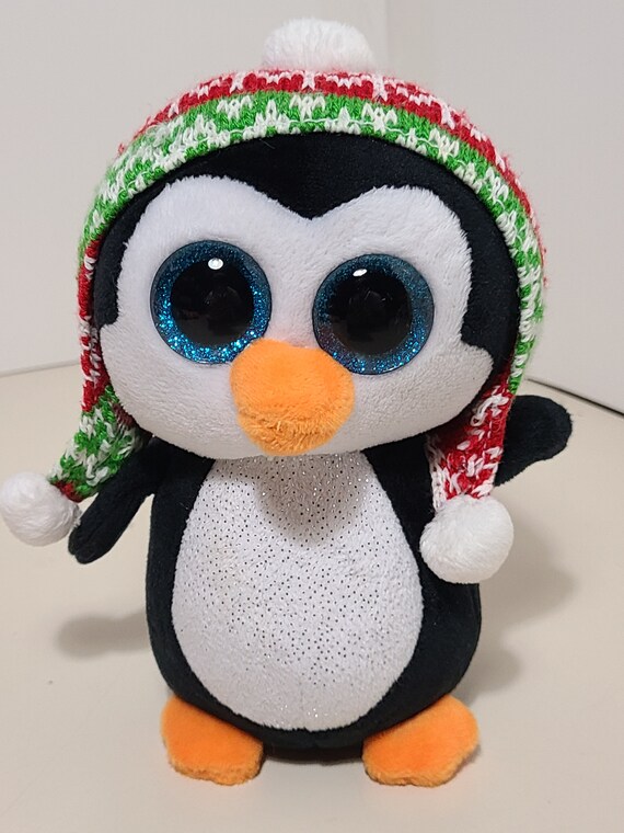 penguin stuffed animal ty