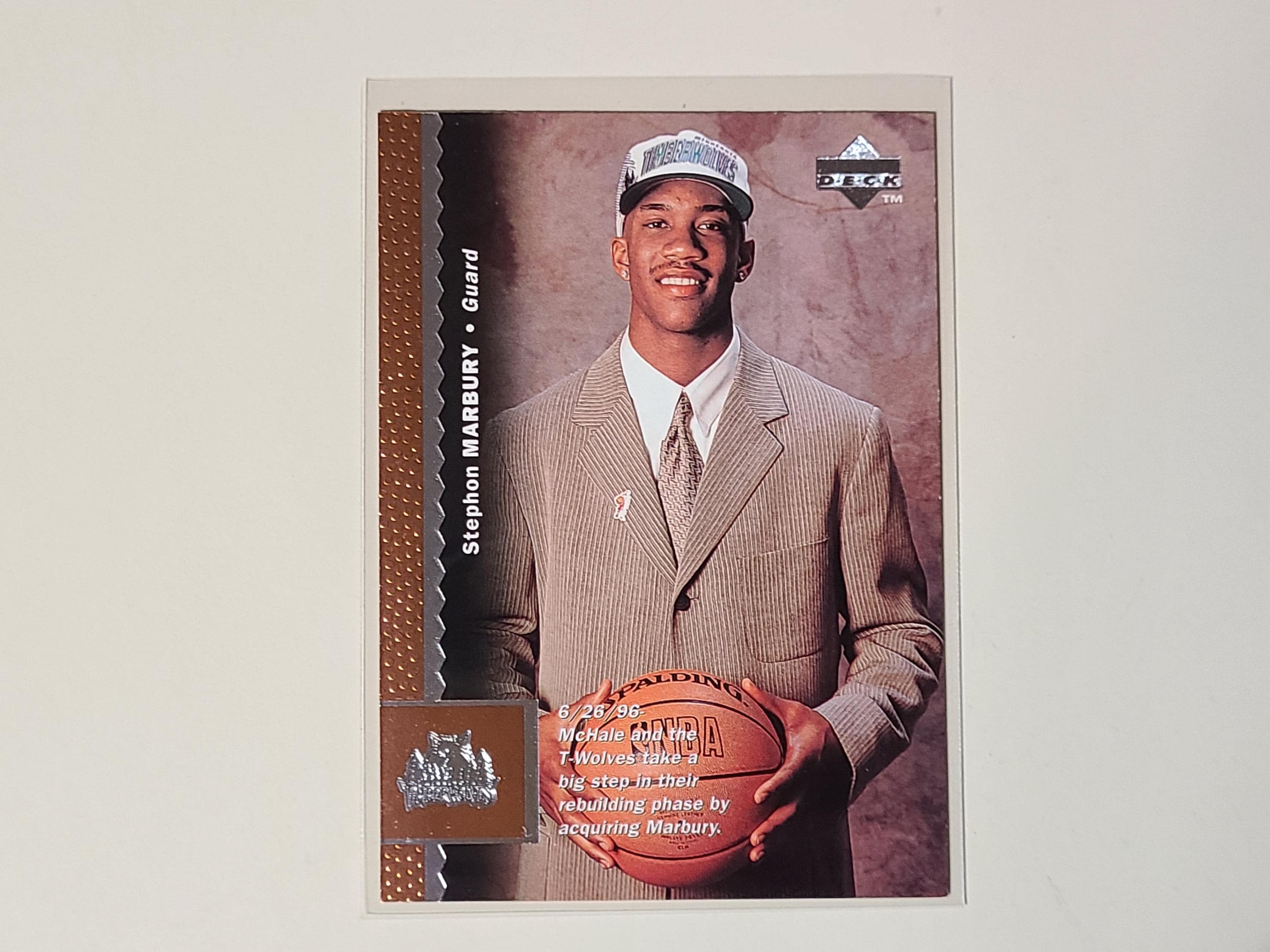 Upper Deck Stephon Marbury ステフォン・マーブリー オート 直筆 