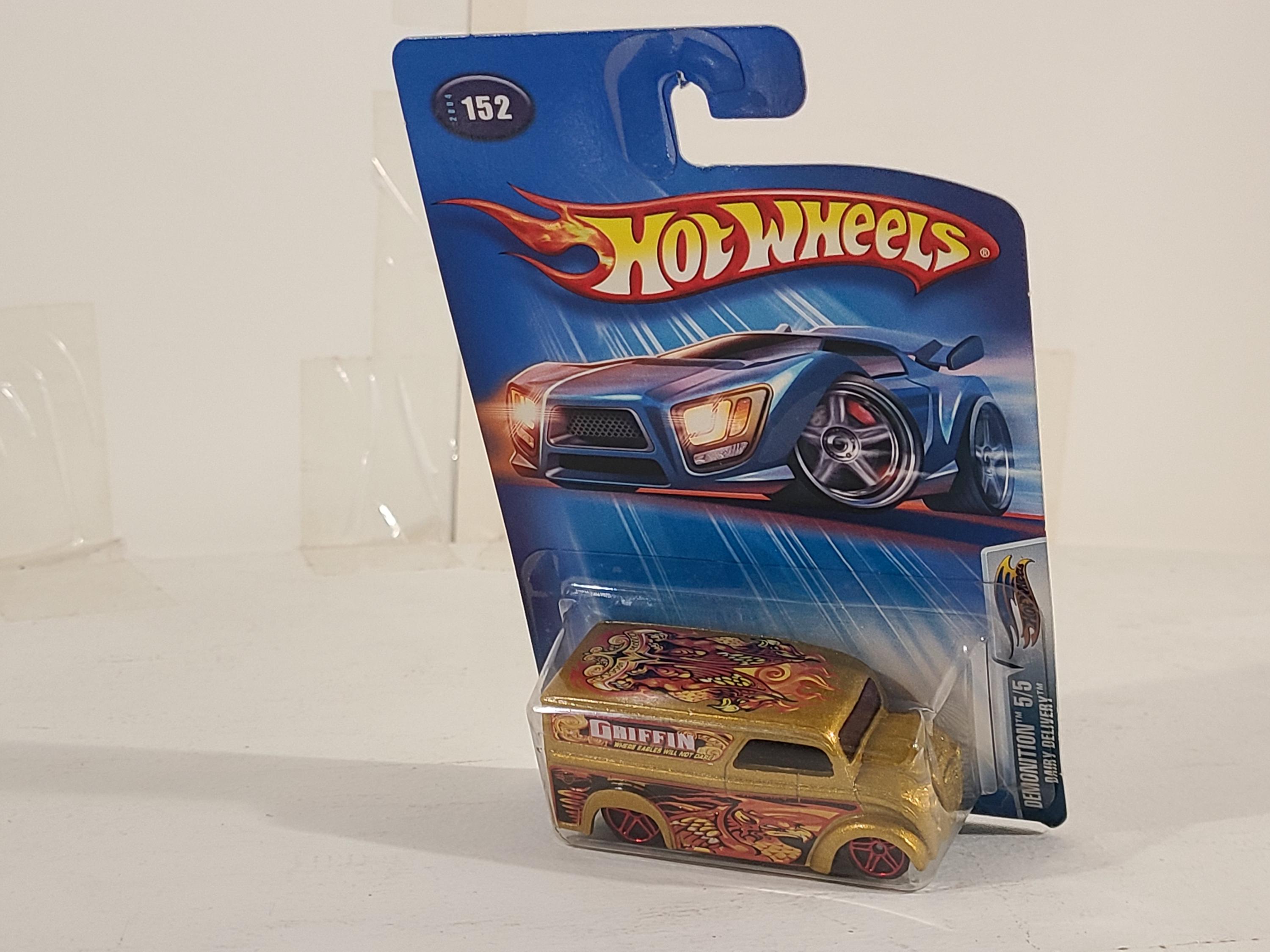 Hot Wheels Dairy Delivery ミニカー Hot Wheels - 1:64 - Dairy Delivery (Mooneyes) - Speed