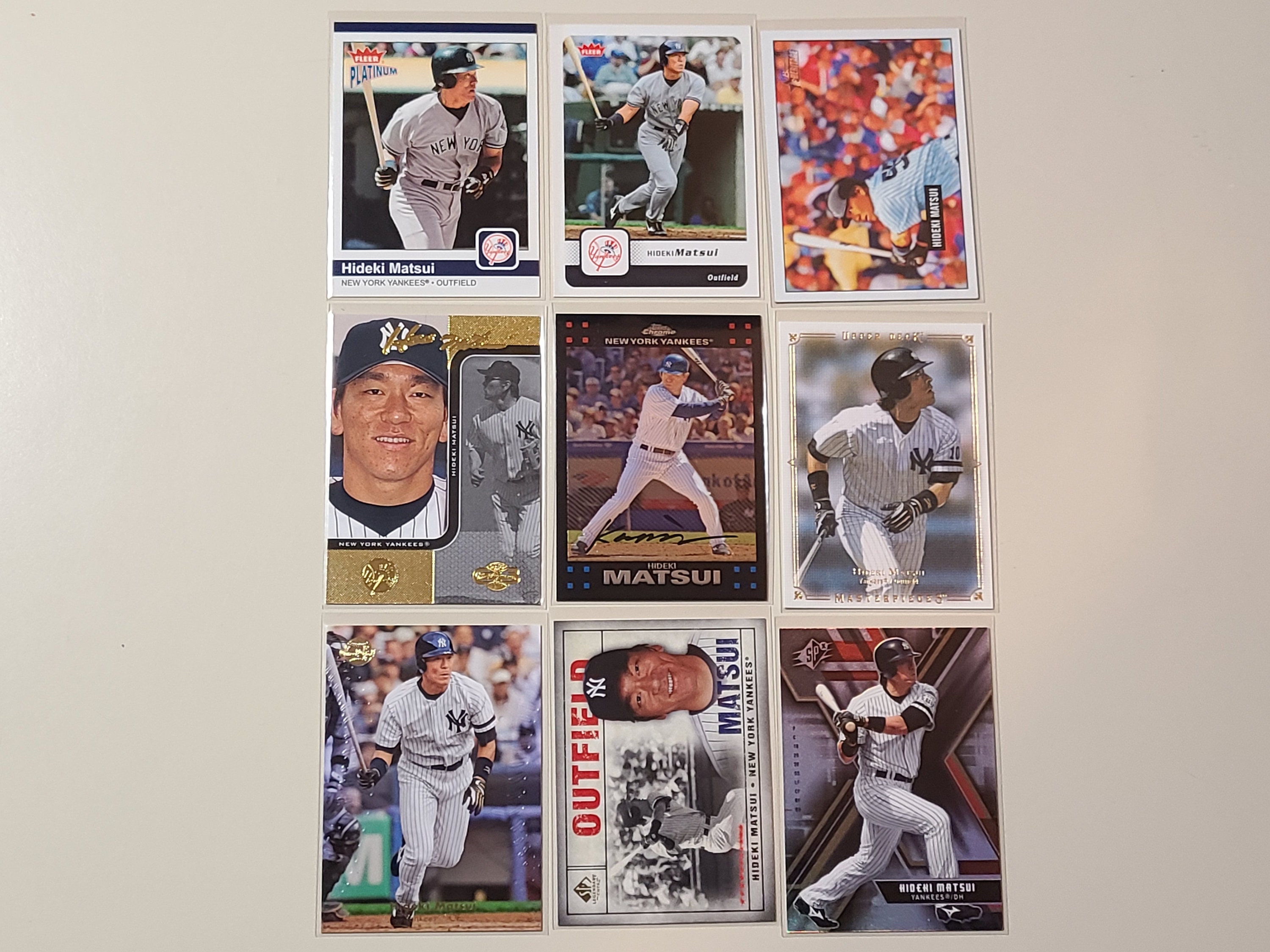 Pick a Hideki Matsui Baseball Card Fleer Topps Chrome Upper 