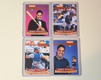Mike Piazza 4 Baseball Card lot of 1994 Ultra Pro