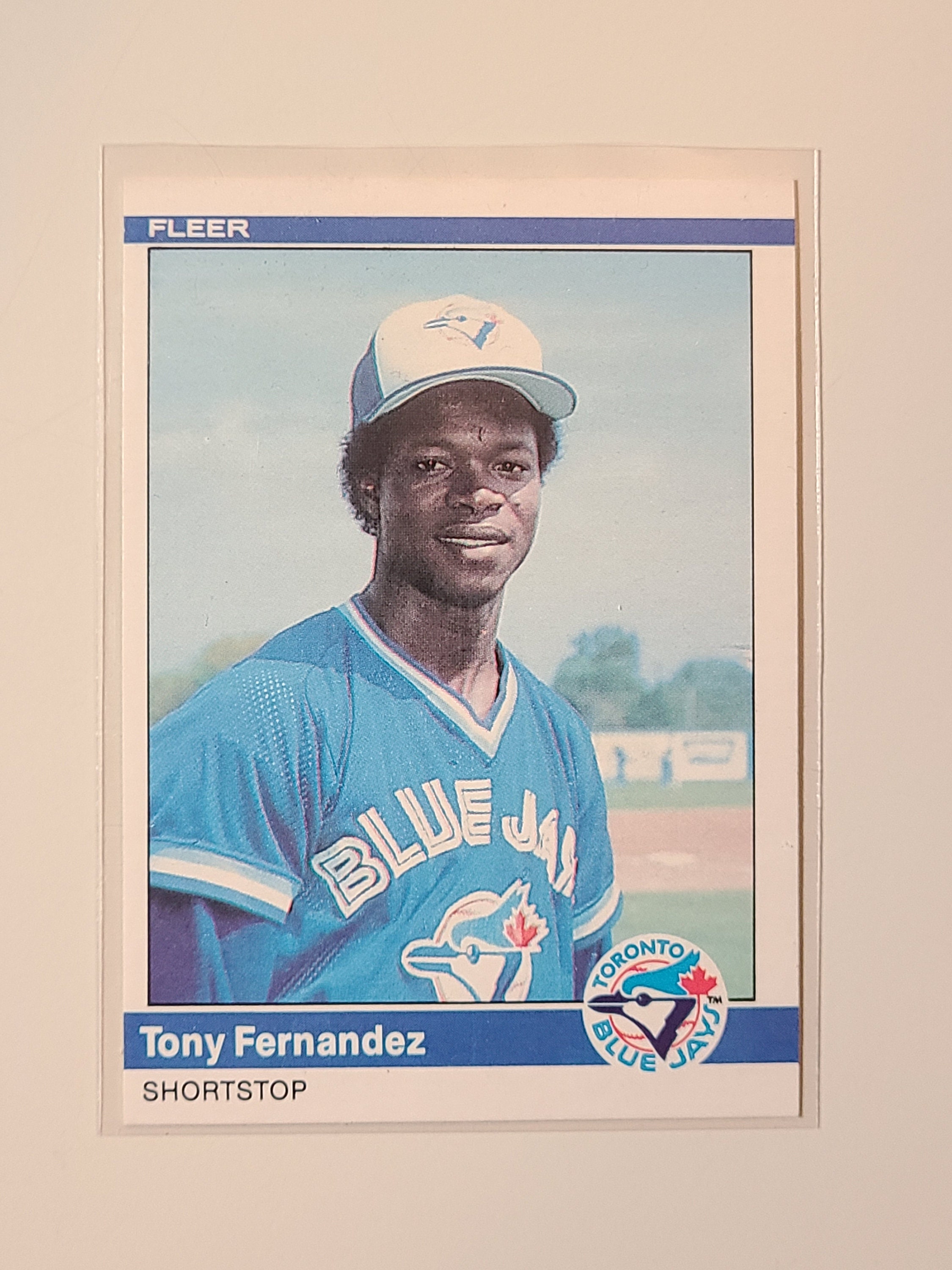 1984 Fleer Tony Fernandez RC Rookie Baseball Card - Etsy Canada