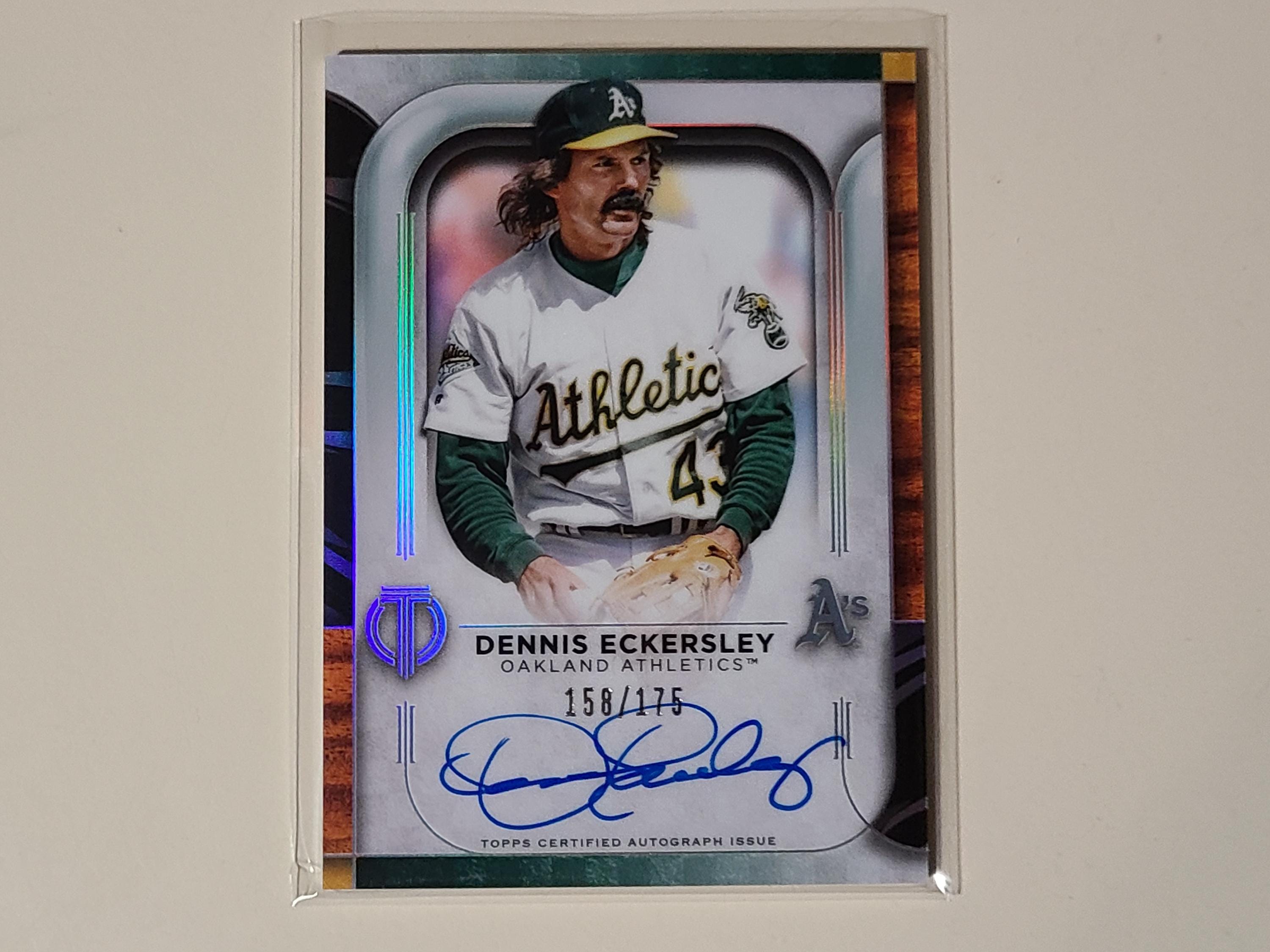 Dennis Eckersley 2022 Topps Tribute AUTO Autograph Baseball Card 