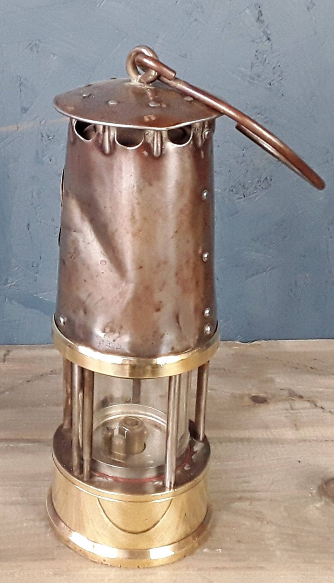 Vintage Miners Lamp Etsy