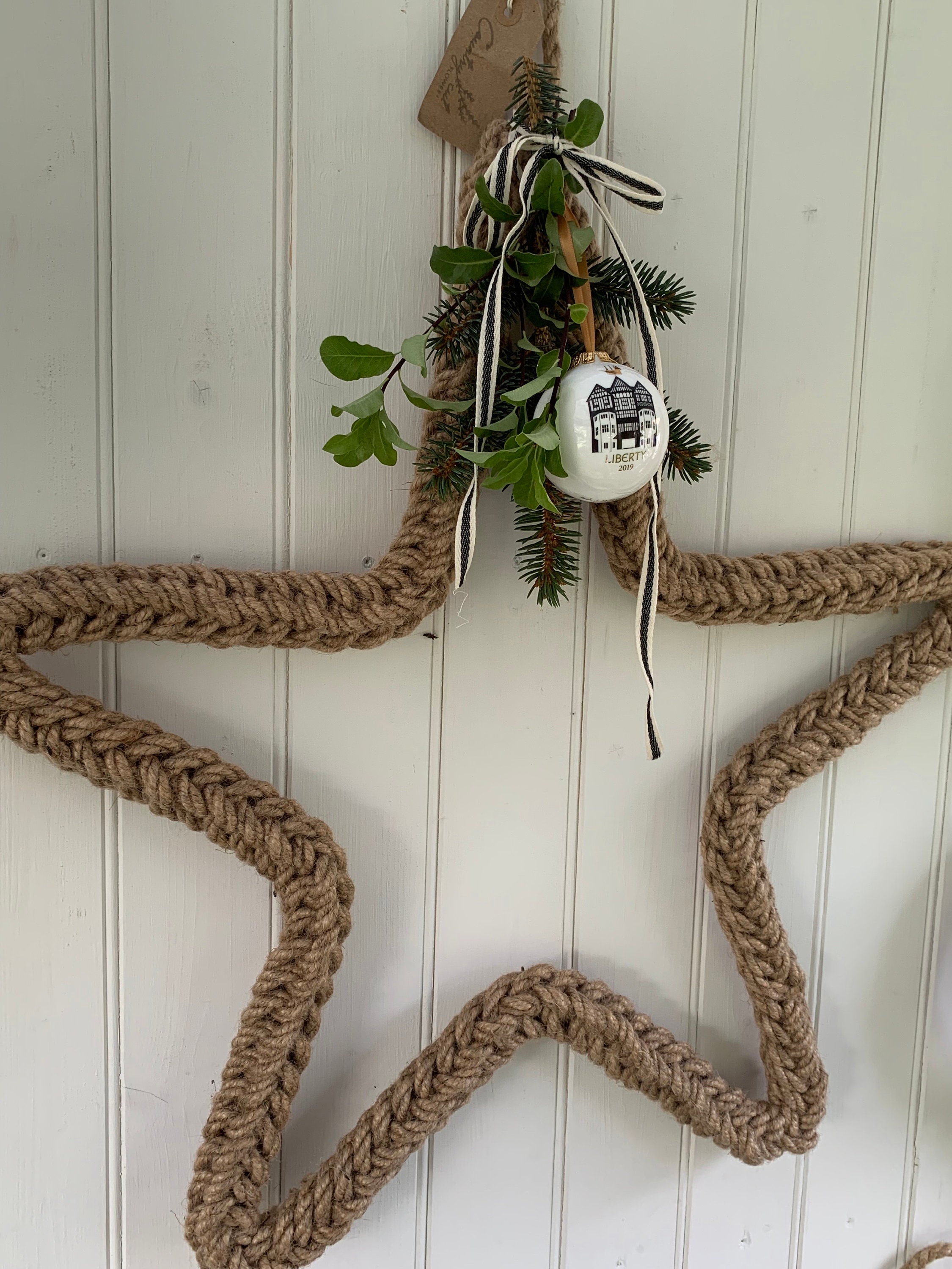 Star Rope 65cm Star Rope Wreath - Etsy