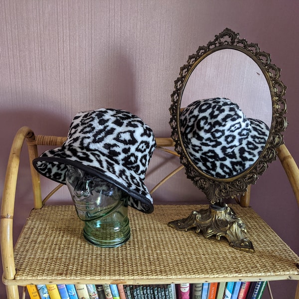 Leopard Print Hat Etsy