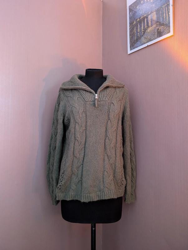 Vintage Half Zip Cable Knit Sweater - Etsy Vintage Half Zip Cable Knit Sweater - Etsy