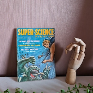 Super Science Fiction Oct 1958; Robert Silverberg, Dan Malcolm & Wynne Whitford