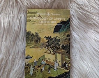 Vintage Penguin Classics antologi om kinesisk litteratur | Från tidigaste tider till 1300-talet | L203