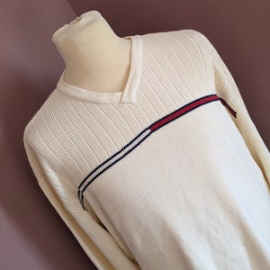 Men&#39;s Tommy Hilfiger Sweater | Size XL | Classic Knit Pullover | Stylish Designer Wear
