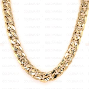 Cuban link 14kt chain hot sale