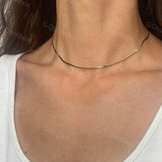 PAVOI Collana Girocollo Con Ciondolo Solitario CZ 1,5 Ct | Placcata Oro 14K Su Argento 925 | Gioielli Eco-Friendly