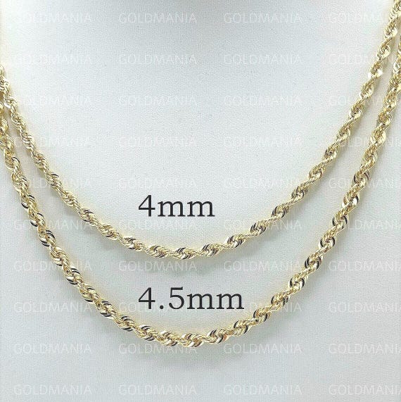 Cadena De Oro Amarillo 10k Mex .876 Amarillo | Meses Sin Interés