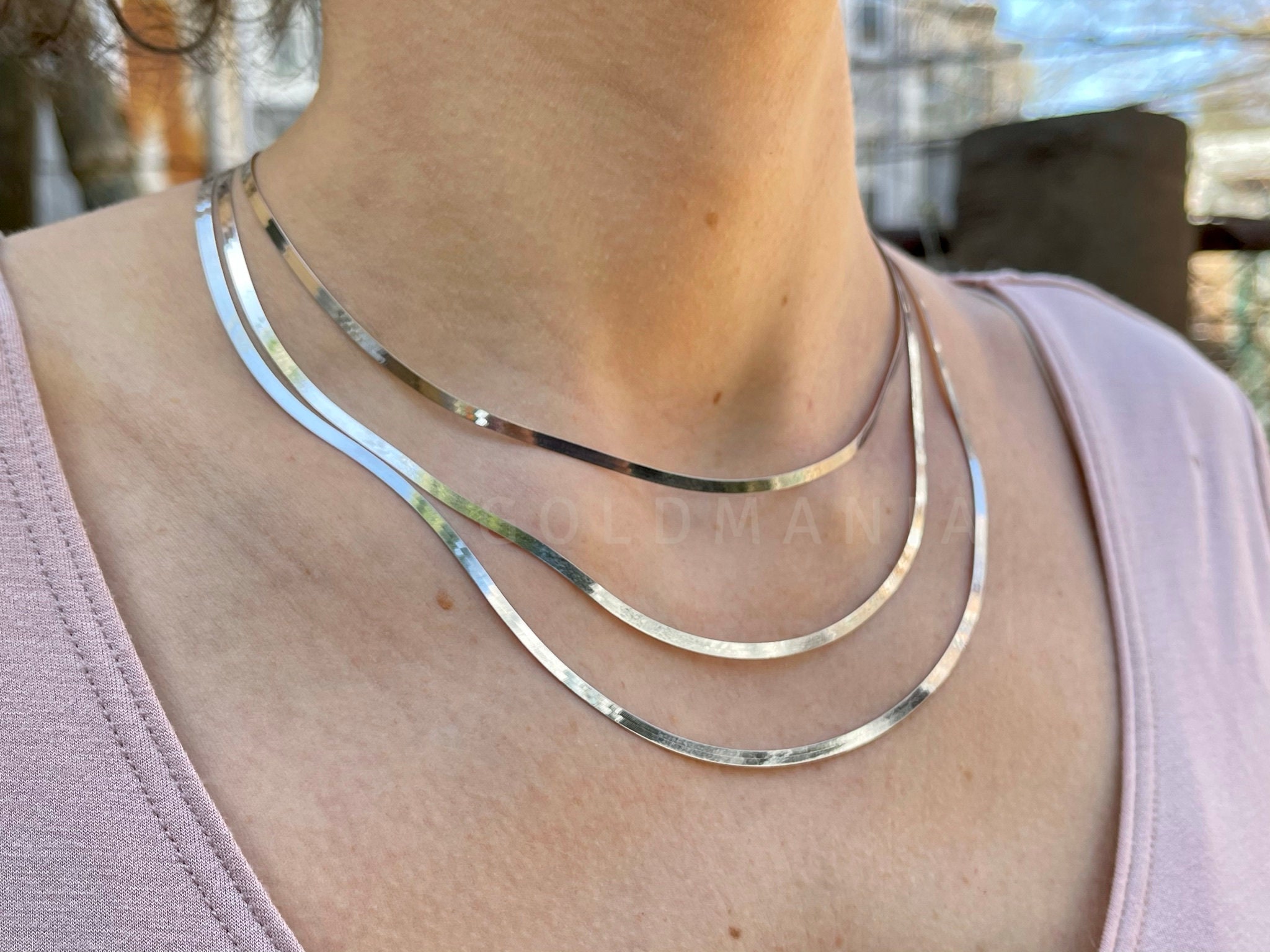 Necklace - Herringbone Chain