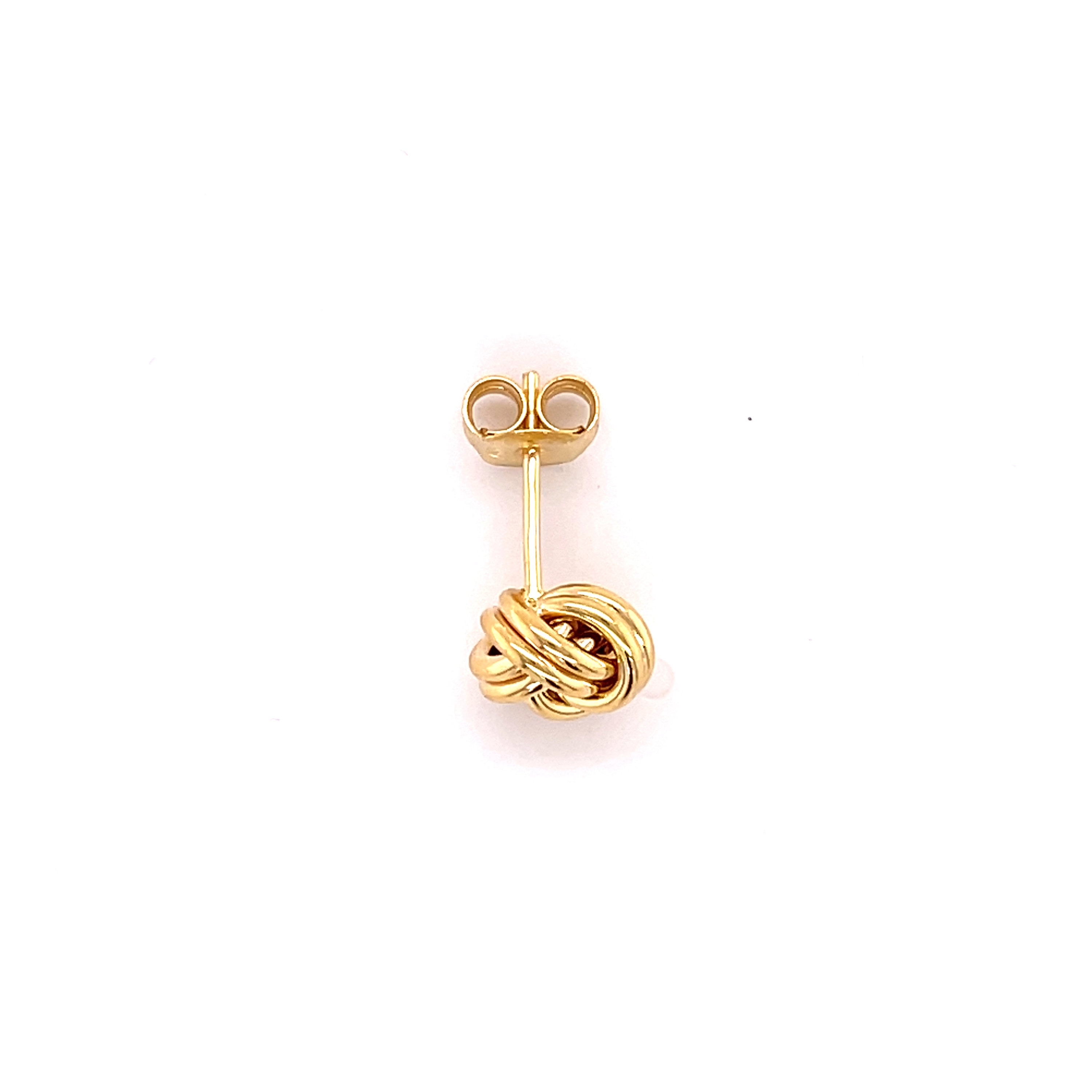 Orecchini a bottone placcati in oro 14K Post CZ Orecchini