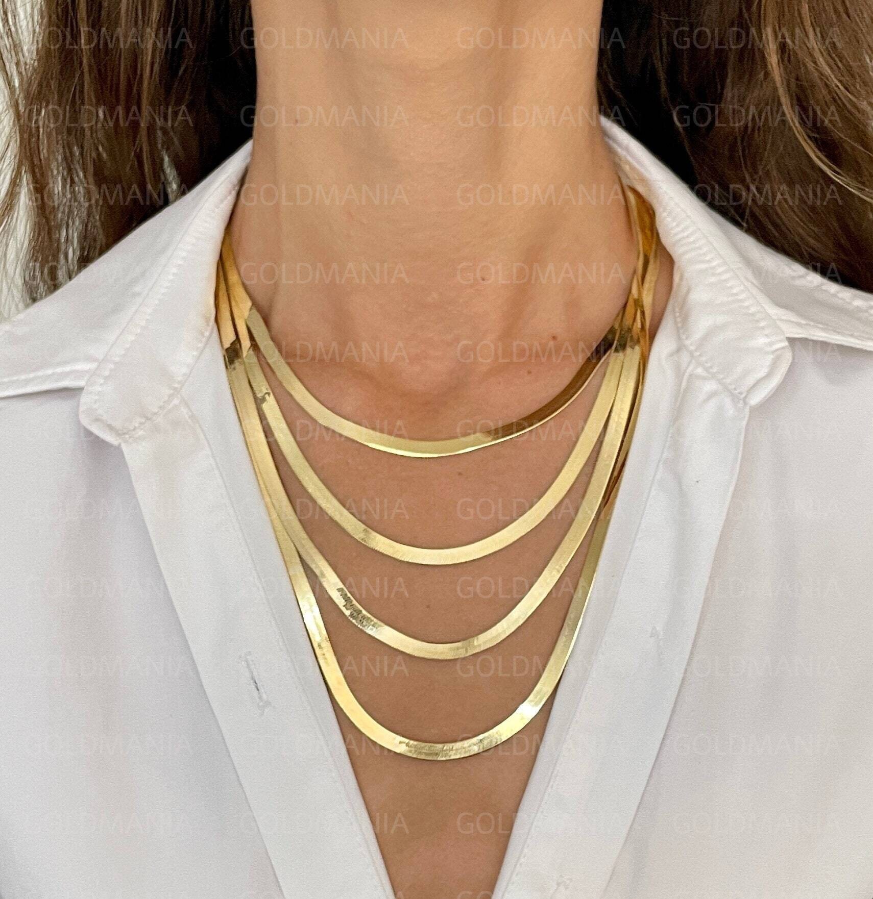 ZOCALO HERRINGBONE NECKLACE（M)　45cm ZOCALO HERRINGBONE NECKLACE（M） 45cm