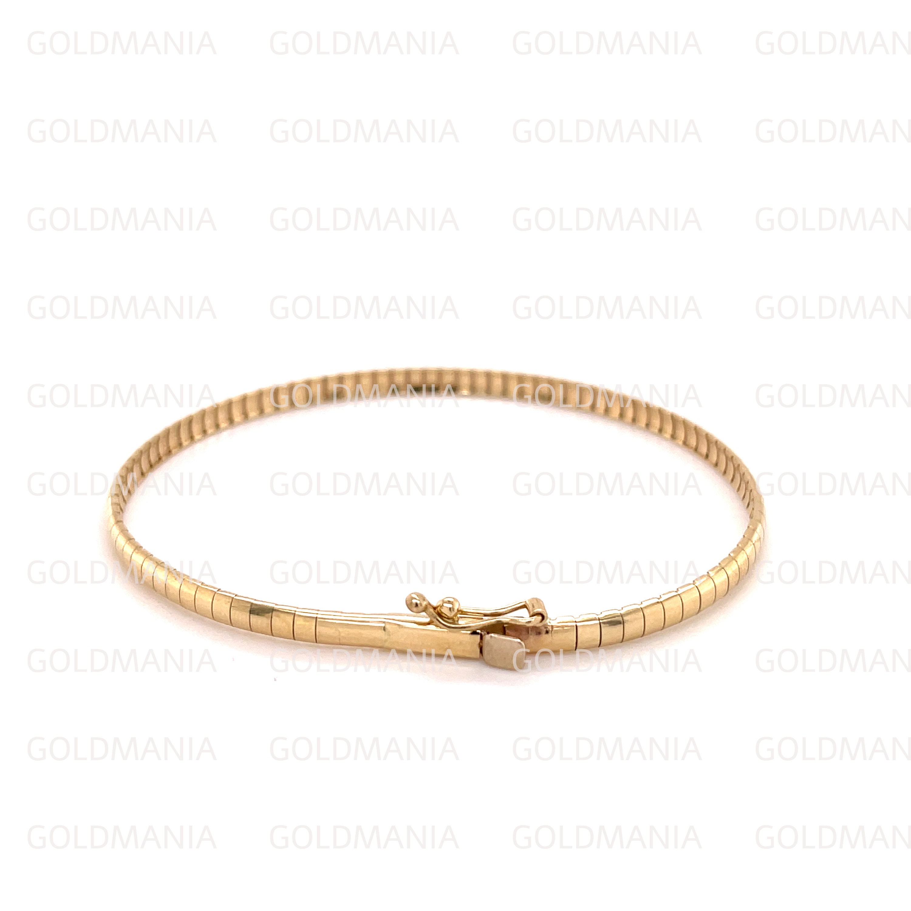14ct GoldPlated Omega Bracelet  Z for Accessorize  Accessorize Global