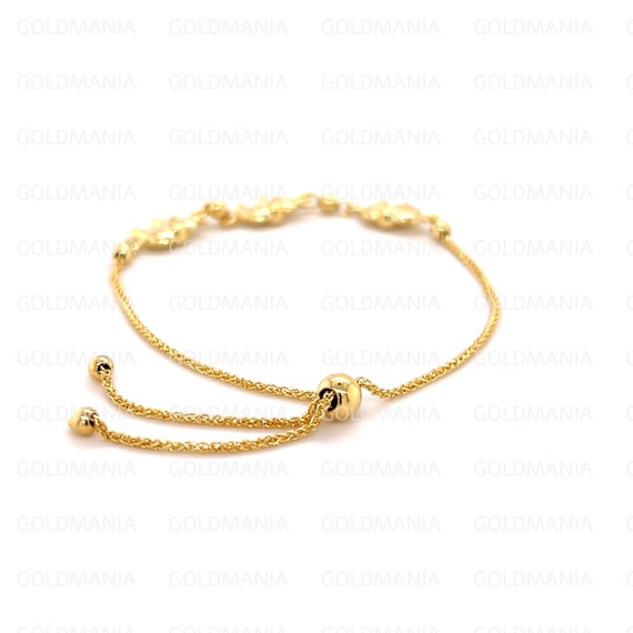 14K Solid Gold Elephant Full Body Charm