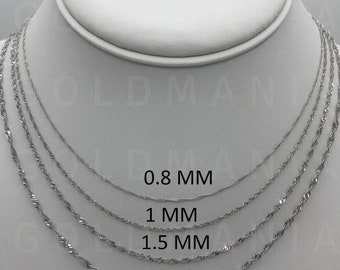 Collana Singapore Oro Giallo 18kt