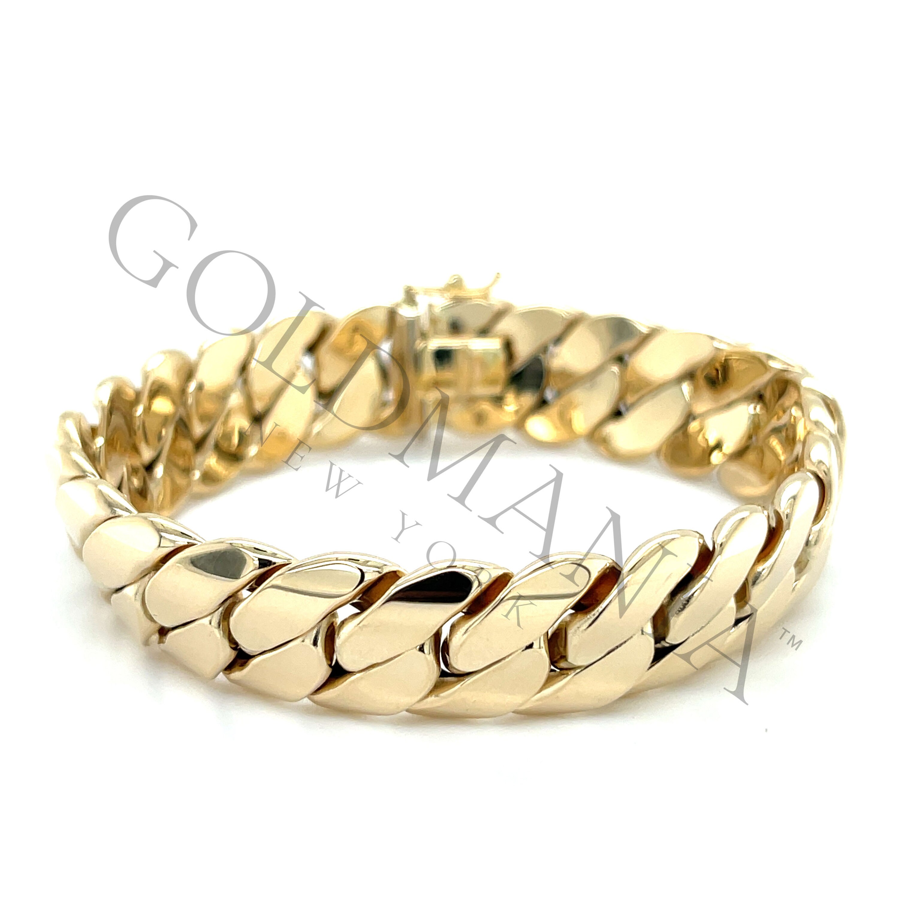 10K Gelbgold Miami Cuban Link Kette 5 Mm – Kubanisches Glied Für Männer & Frauen, 7-9 Zoll Länge (Nuragold)
