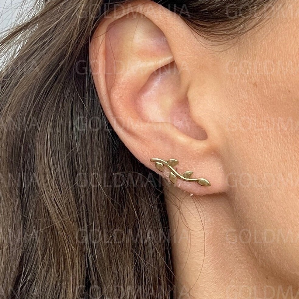Climber earrings 14k new arrivals