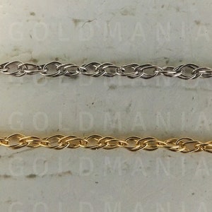 Gold Odin Link Chain (6mm) - If & Co. 14K Yellow Gold / 28 inch