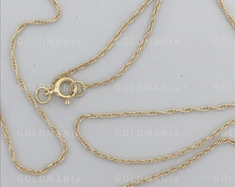 Collana In Oro Giallo 10K A Maglia Barbazzale, Larghezza 3.6 Mm, Lunghezza 45 Cm (18 Pollici), Con Moschettone