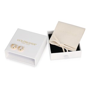 14K Rose Gold Box Kettenhalskette: Zierlich, dünnes Echt Gold Bild 5
