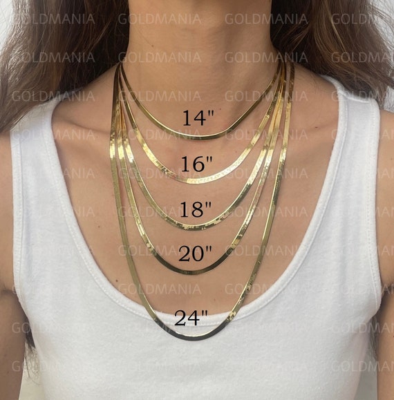 Herringbone Necklace | OLIVIA LO Jewelry